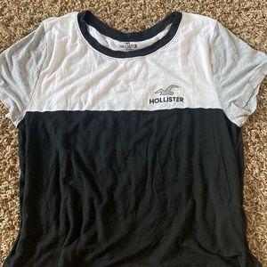 two toned hollister comfy tee